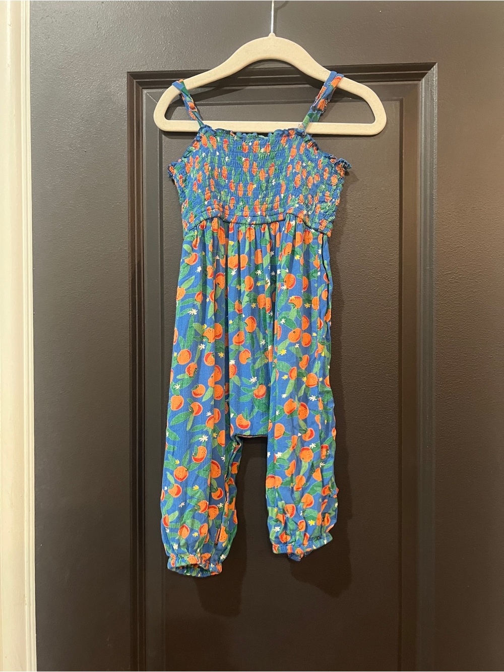 Bobo Choses peach romper size 24-36 months